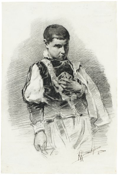 Venetian Page of the 16th Century by Rafael Romero de Torres